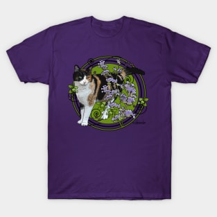 Calico Cat with Nepeta T-Shirt